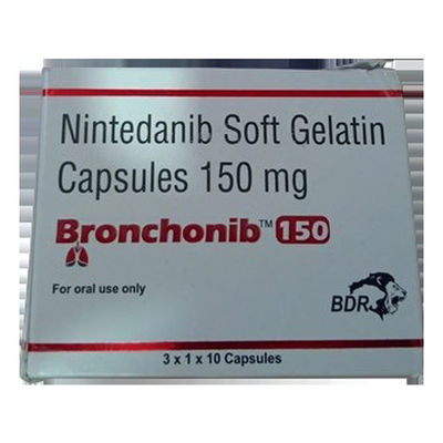 Mua Nintedanib Bronchonib 150mg Thuốc điều trị ung thư 10 viên nang 3 đĩa online manufacture