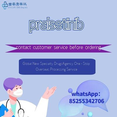 Mua Viên nang Pralsetinib 100mg cho Ung thư Tuyến giáp & Phổi RET+ online manufacture