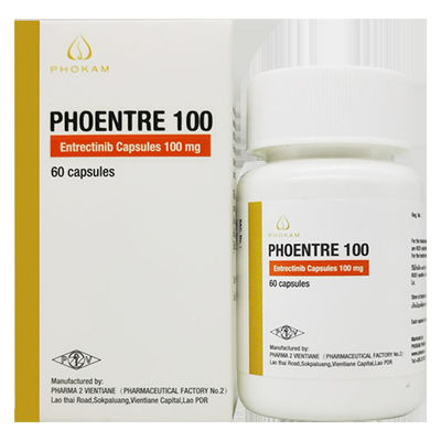 Roche、Phokam、Tlph、Entrectinib RXDX-101 Rozlytrek 200mg*90 viên Bị nhắm mục tiêu khối u, thuốc miễn dịchcho ung thư giai đoạn 1 2 3
