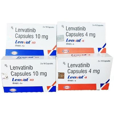 Natco, Tlph, Phokam, Beacon, Eisai Lenvatinib E7080 Lenvima 4mg*30 viên ung thư gan tế bào, ung thư tuyến giáp, ung thư thận tế bào, ung thư dạ dày